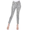 thumbnail image 1 of White Mark Pantalon pour Femme en Faux Suède à Imprimé Serpent, 1 of 5