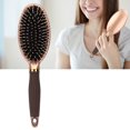 thumbnail image 3 of Peigne de Coiffure Massage Brosse à Cheveux Peigne Brosse à Cheveux Antidérapante en Caoutchouc Poignée de Coiffure Modèle de Massage Brosse à Cheveux Peigne Or, 3 of 8