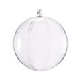 thumbnail image 1 of Unique Bargains Lot de 6 Boules d'Ornement en Plastique Transparent de 4 Po (100 mm), 1 of 6