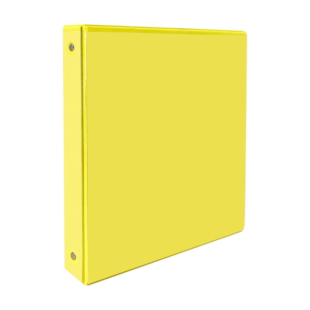 Colorful 3-Hole Pp Insert Loose Leaf Binder - 1.5 Inch Light Blue Binder for School, Office, and Presentation Organization, 2-Ring Folder for Letter Size Paper 1 Folder