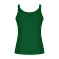 thumbnail image 5 of Yuyuzo Plus Size Tank Tops for Women Ribbed Knit Sleeveless Crop Tops Round Neck Slim Fitted Soft Base Layer Camis Tees, 5 of 5