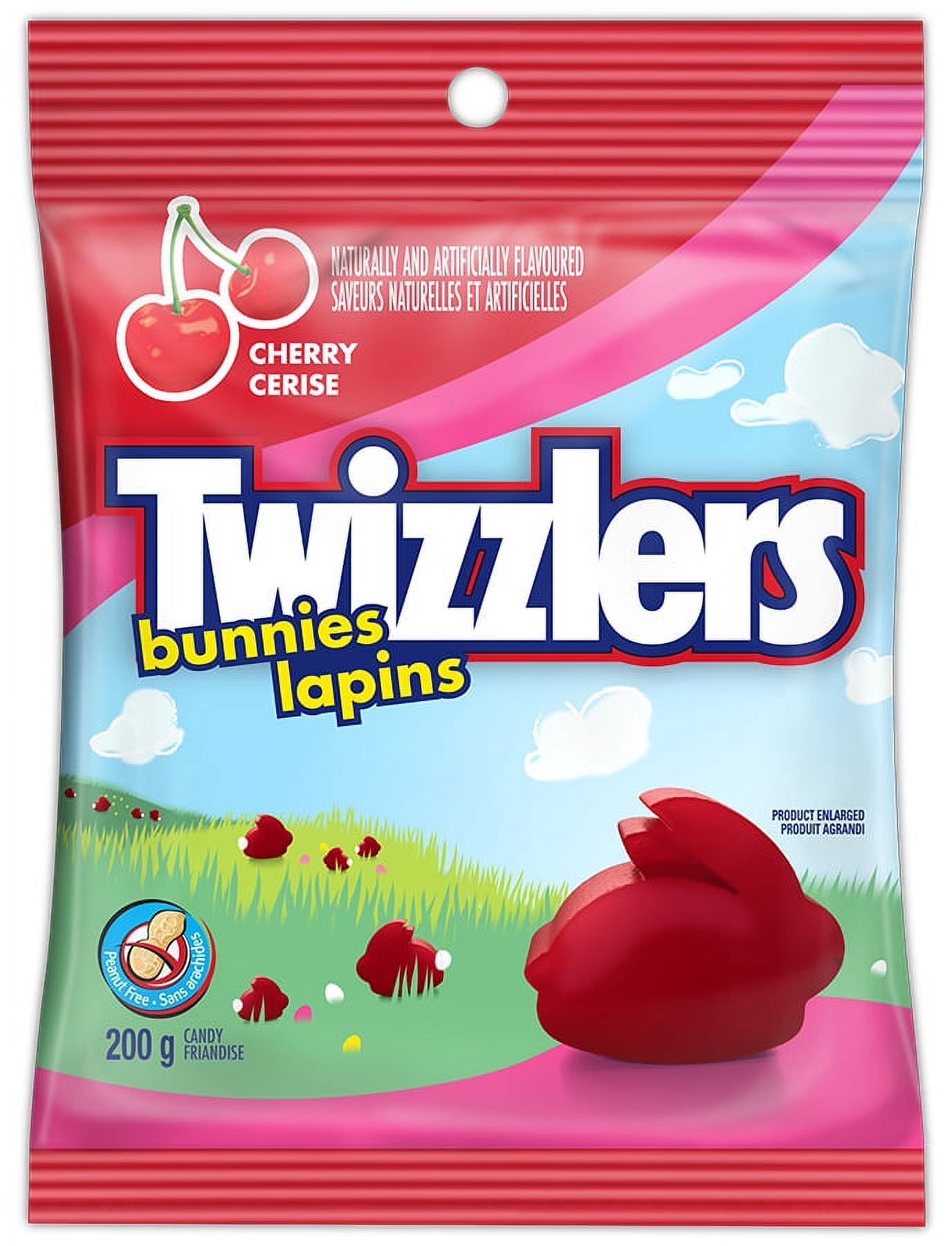 ちゃん丸様日本未発売Twizzlersトゥイズラーレインボー・チェリー他60袋入 TWIZZLERS Cherry Bunnies, 200g - Walmart.ca