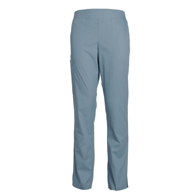 Pantalon d'Uniforme d'Infirmière pour Femmes Coupe Ajustée Jambe Évasée Taille Élastique
