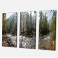 thumbnail image 1 of Designart - Panorama de Rivière de Montagne - Impression d'Art sur Toile Paysage, 1 of 4