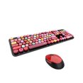 thumbnail image 1 of Mofii Sweet Keyboard Combo Mixed Color 2.4G Wireless Keyboard Set Circular Suspension Key for PC Laptop Black, 1 of 7