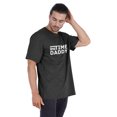 thumbnail image 2 of Inkmeso Men's Graphic Printed "First Time Daddy" Short Sleeve Tee Shirt Jersey Shirt For Dad, 2 of 7