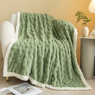 EGNMCR Couverture Jetée, Couverture de Noël Couverture Chaude Couverture Confortable Couverture Épaisse Pause Déjeuner Couverture de Loisir à la Maison Couverture Unie Cadeau des Fêtes Automnes et Hiver Couverture Épaisse Couverture Chaude