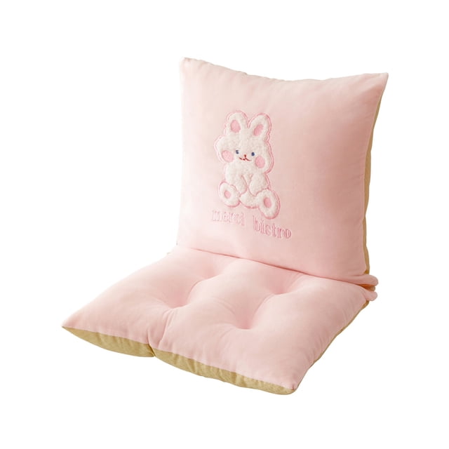 Pink 1Pc 15.75X31.5 Inches High Back Chair Cushion For Indoor And Outdoor Use All Weather Rainproof Seat Cushion For Rocking Chairs Porch Swings And Benches With Secure Straps Comfortable
