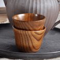 thumbnail image 4 of New Wooden Cup Log Color Handmade Natural Wood Coffee Tea Beer Juice Milk Mug, 4 of 8
