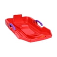 thumbnail image 4 of jinwen Children Downhill Toboggan Snow Sled with Brake 24.6inch Long with Pull Rope Red, 4 of 9