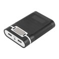 thumbnail image 3 of Battery Charger Outer Case, Power Bank Box LED Lights Compact Portable  For Mobile Phones Black, 3 of 8