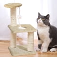 thumbnail image 4 of Integrated Space Saving Cat Climbing Frame Sisal Scratching Post Hanging Toy Self Entertainment for Indoor Cats Hunting Exercise Durable Material, 4 of 6