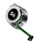 Yeacher Tape Measure High-Precision Tape Measure Fluorescent Color Double-Sided Ruler Band with Transparent Shell Metal Axis Scale is Clear, Fall-Proof and Wear-Resistant, Suitable for Many Occasions