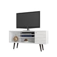thumbnail image 2 of Manhattan Comfort Liberty 53.14 Inch Mid Century Modern Wood TV Stand with Legs, 2 of 6