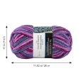 thumbnail image 3 of MAINSTAYS Cozy Purple Chenille Yarn, 3 of 3