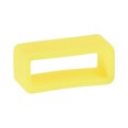 thumbnail image 4 of Uxcell Watch Band Strap Loops Silicone for 19mm Width Watch Band, Yellow 4 Pack, 4 of 5