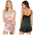 thumbnail image 5 of Pyjama en Dentelle pour Femmes Été 2 Pcs/ensemble Décontracté Camisole Shorts, 5 of 5