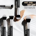 thumbnail image 2 of Makeup Brush Set,19Pcs Makeup Brushes Set Professional, Multi-functional Makeup Brush Sets & Kits with Case Facial Makeup Accessories, Foundation Makeup Brush Kit Eye Make up Brushes & Tools, 2 of 5