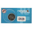 thumbnail image 1 of 25 x CR1220 Renata 3 Volt Lithium Coin Cell Batteries, 1 of 1