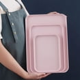 thumbnail image 4 of Tranfacy Home and Kitchen,Plates and Bowls Sets,Rectangular Tray Large Medium and Small Sets Of Three Household Plates to Put Tea Cups Dinner Plates to Put Snacks Plates, 4 of 4