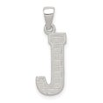 thumbnail image 1 of 925 Sterling Silver Dainty Letter J Initial Name Monogram Necklace Charm Pendant, 1 of 6