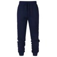 thumbnail image 1 of Innerwin Trousers Drawstring Men Bottoms Sport High Waisted Casual Pants Navy Blue 3XL, 1 of 2