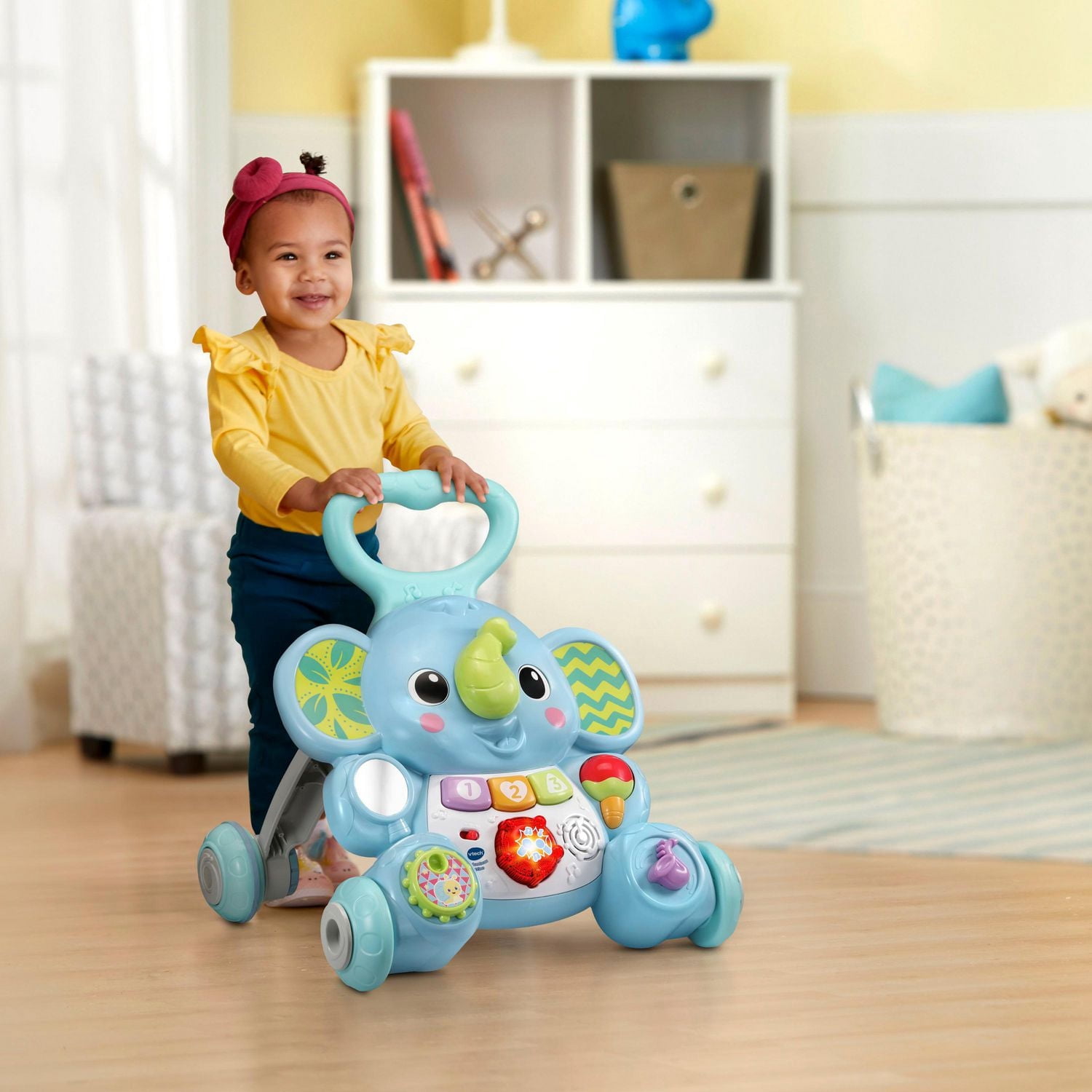 VTech Toddle & Stroll Musical Elephant Walker™ - French Version - Walmart Exclusive