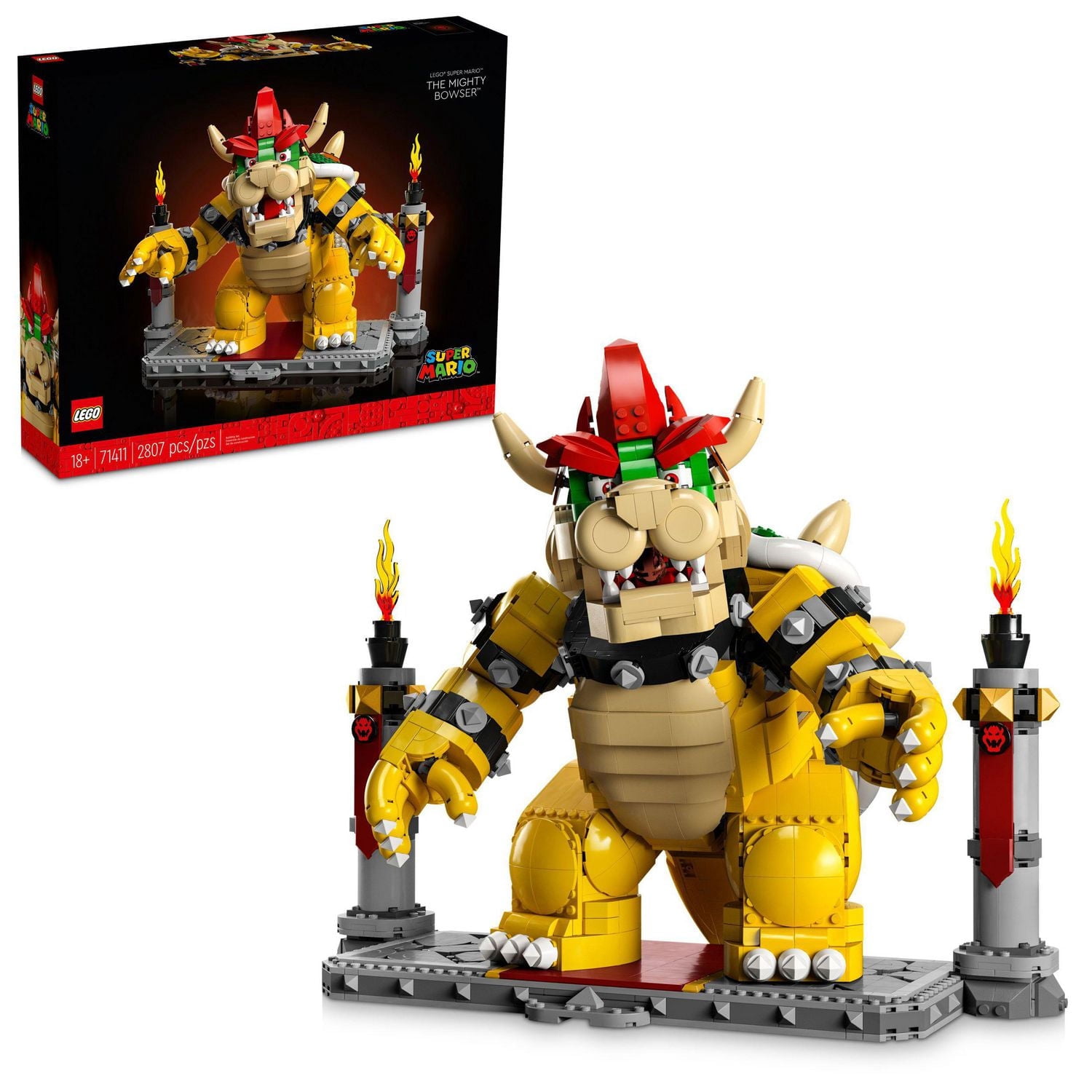 LEGO Super Mario Le Mighty Bowser 71411 Ensemble de construction (2807 pièces)