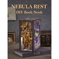 thumbnail image 5 of Tradeopia Puzzle en bois 3D – Kit DIY Salle Commune Nebula Bibliothèque Miniature, 5 of 5