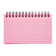 thumbnail image 2 of Qiopertar Notebook B5, Frosted Transparent Coil Notebook with Thickened Lines, Lined Memo Pad for Office School Writing, 2 of 7