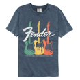 thumbnail image 1 of Fender Guitares Instruments Électriques Denim Adulte P/T Couleur Confort T-Shirt TG, 1 of 2