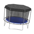 thumbnail image 4 of Siruishop Trampoline Cover Keep Cool Convenient Practical for Round Trampoline Playing 14 Feet For 8 Rods, 4 of 8