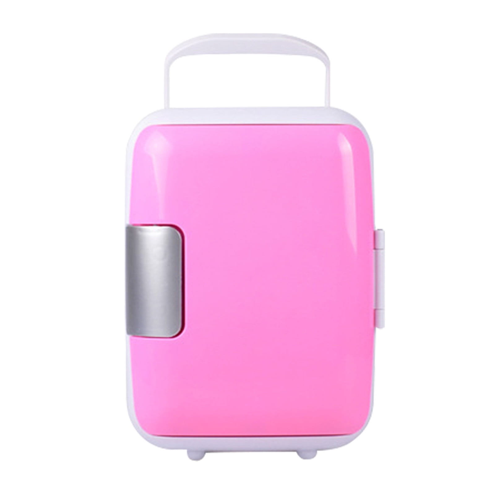 4L Car Refrigerator Cooler/Warmer Portable Mini Fridge for Drinks, Food, Insulin, 12V Vehicle Power, Compact Storage