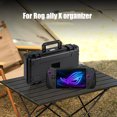 thumbnail image 2 of Portable Carrying Storage Bag for ROG Ally X Case Bag Shockproof Protective Travel Case Leather Hard Console Accessories, 2 of 6