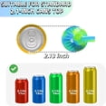 thumbnail image 2 of Reusable Silicone Can Covers Airtight Seal Spill Proof Lids for Standard Cans Easy to Use Durable Food Storage Accessories, 2 of 7