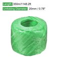 thumbnail image 2 of Uxcell Polyester Nylon Plastic Rope Twine Household Bundled for Daily Binding Packing 1148.2ft Length Green, 2 of 5