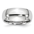 thumbnail image 1 of Bague en Cobalt Poli 7mm Taille 9.5, 1 of 6