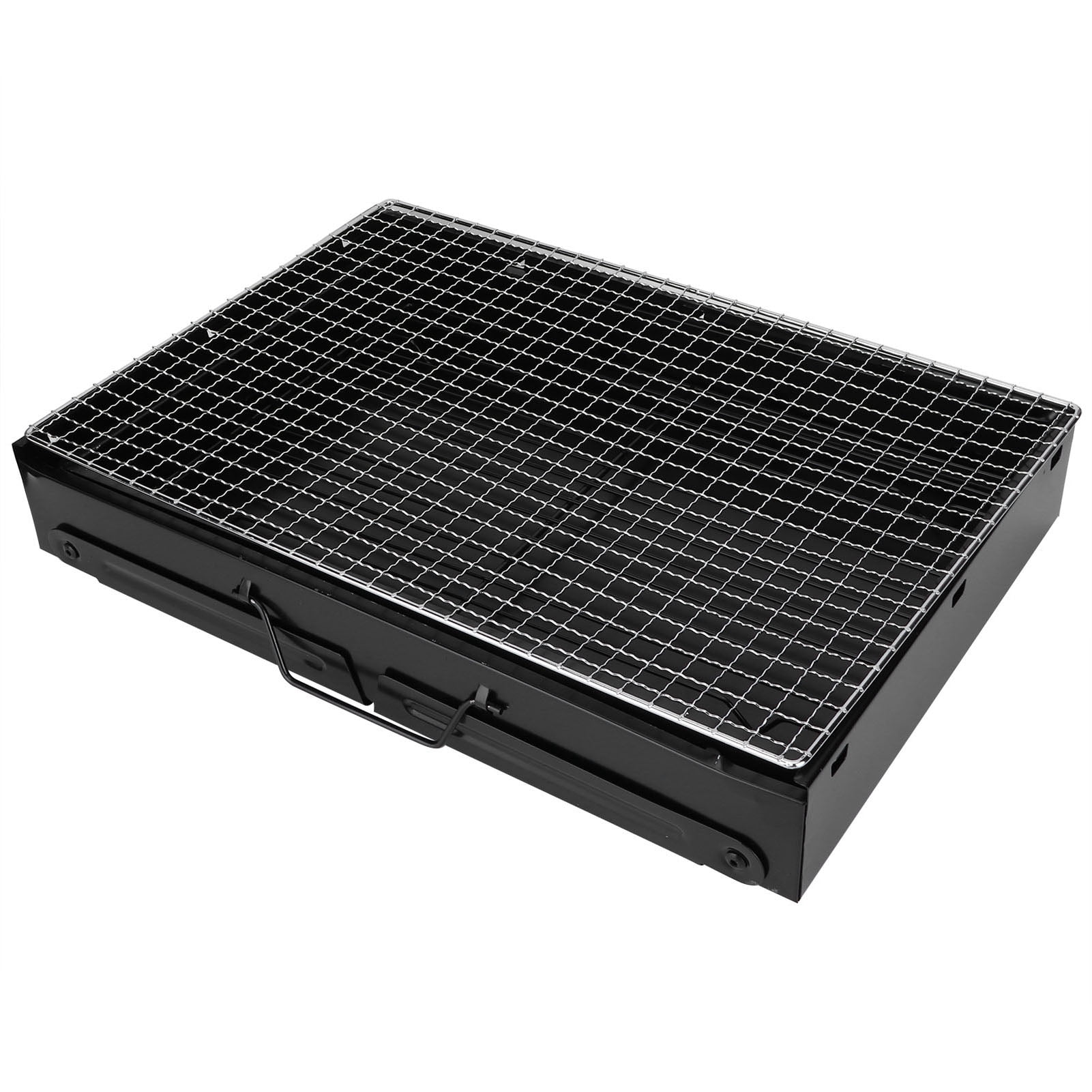 LYUMO Barbecue Oven,Camping BBQ Grill,Barbecue Grill Stainless Steel Thicken Cooking BBQ Stove for Outdoor Hiking Camping