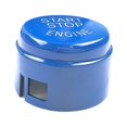 thumbnail image 1 of Baohd Car Start-stop Buttons High Fit Ignition Switch Small Replacing Switches Button Cover Stickers Fittings Repairing Shop Blue Fwithout startstop, 1 of 6