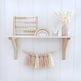 thumbnail image 2 of Wood Abacus Toy Beads Counting Playthings Simple Design Prop Birthday Gift Early Education Math Learning Toys Educational Prop Home Decoration Pink, 2 of 8
