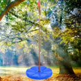thumbnail image 4 of Safer To Use Climbing Disc, Hanging Chair, For Balcony Garden Patio Campsite Blue, 4 of 8