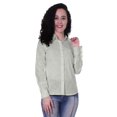 thumbnail image 4 of Moomaya Full Sleeve Cotton Collar Shirts For Womens Formal Plain Workwear, 4 of 6