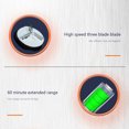 thumbnail image 2 of Electric Razor for Men,Electric Shavers For Men, Men’s Electric Shavers Rotary Rechargeable, Electric Shaver For Men Floating Head Replaceable Blades Portable TravMen Father's Day Gift, 2 of 7