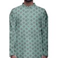 thumbnail image 4 of Atasi Kurta Pyjama de Fête pour Hommes, Col Mandarin, Ensemble Ethnique Imprimé Kurta, 4 of 5