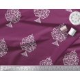 thumbnail image 2 of Soimoi Rayon Crepe Fabric Dot,Leaves & Floral Block Print Fabric by Yard 46 Inch Wide, 2 of 3