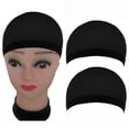 thumbnail image 2 of Caps 2 Cap Hair Wig Wig Wig Elastic Stretchable Pack Hair Hair Mesh Net wig, 2 of 3