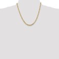 thumbnail image 2 of 14k Yellow Gold 20 Inch 4mm Byzantine Link Chain Necklace Pendant Charm, 2 of 9