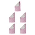 thumbnail image 1 of QualitChoice Dishcloth Microfiber Cloth Folding Rags Washcloth Water-absorbing Dishes Pots Bowl Tableware Non-stick Towel for Home Coffee Purple 5Set, 1 of 6