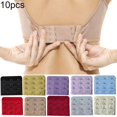 thumbnail image 2 of MesaSe Ensemble de 10 Pcs Rallonge de Soutien-Gorge pour Femmes à 3 Rangées et 3 Crochets, Agrafes, Bretelles, Bande d'Extension, 2 of 11