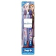 thumbnail image 2 of Oral-B Kid's Toothbrush featuring Disney's Frozen II, Soft Bristles, for Children and Toddlers 3+, 2 of 17